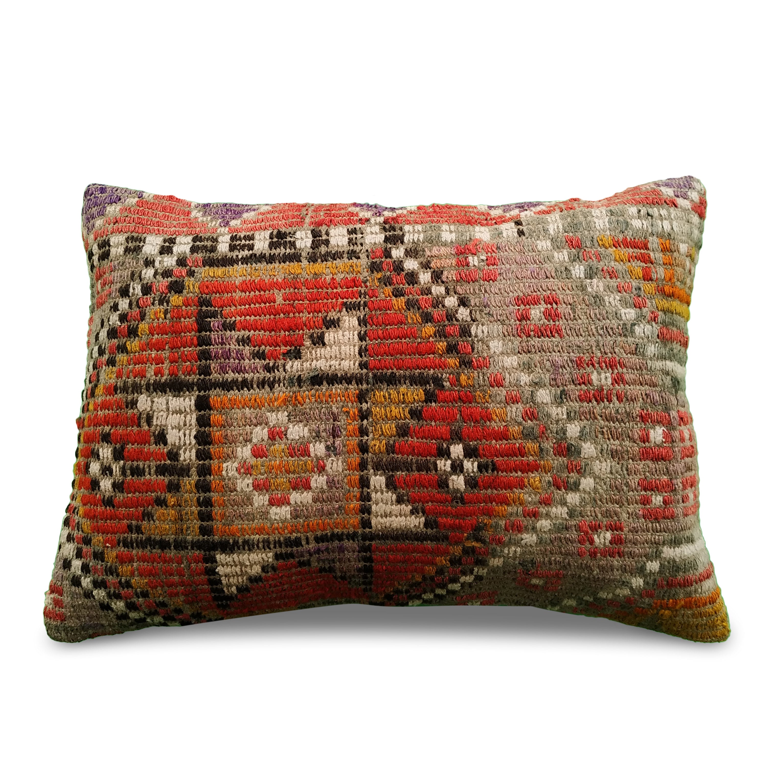 Kilim Lumbar Pillow Cover 21