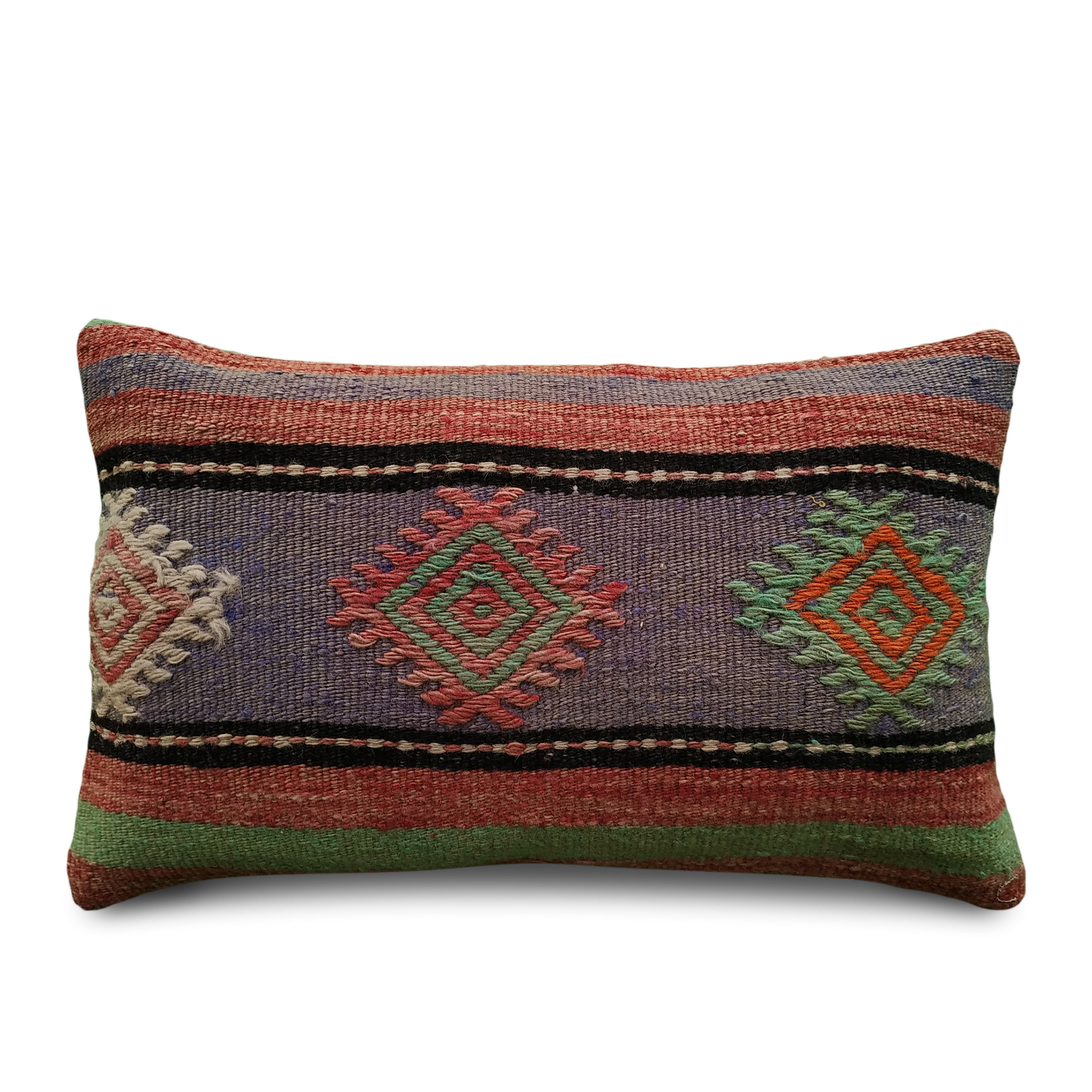 Kilim Lumbar Pillow Cover 20