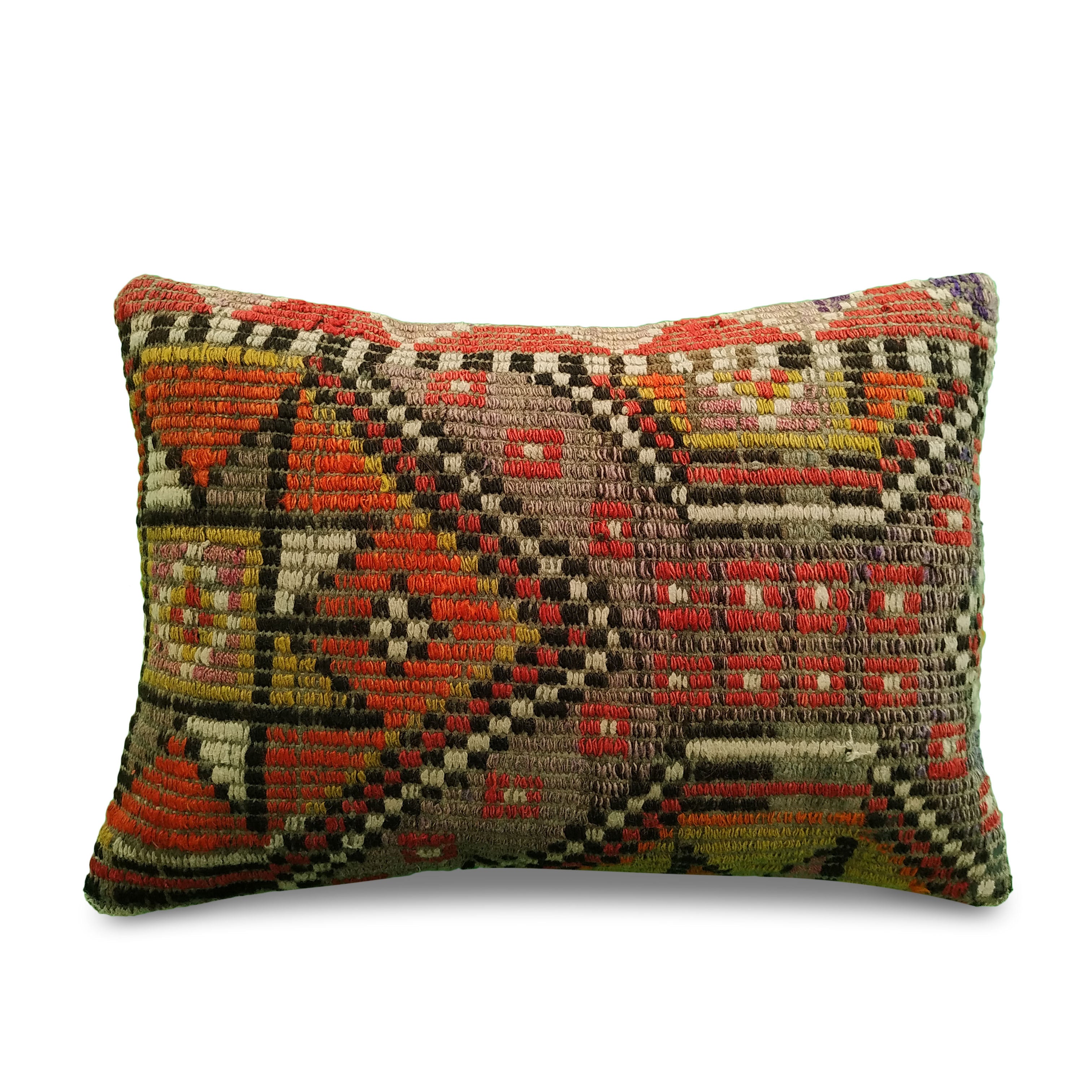 Kilim Lumbar Pillow Cover 22